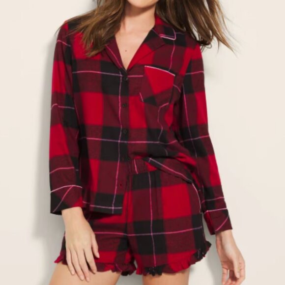 Soma Other - NWT Soma Flannel Super Soft Pajama Set